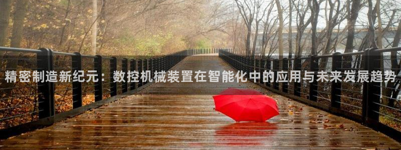 天辰臣娱乐：精密制造新纪元：数控机械装置在智能化中的应用与未来发展趋势