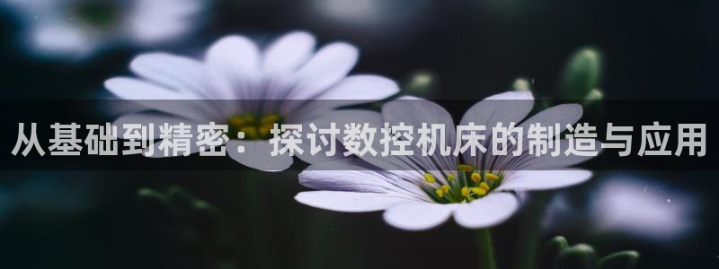 天辰娱乐卡：从基础到精密：探讨数控机床的制造与应用